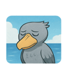 海のハシビロコウ@SFW（個別スタンプ：19）