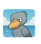 海のハシビロコウ@SFW（個別スタンプ：20）