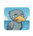 海のハシビロコウ@SFW（個別スタンプ：21）