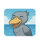 海のハシビロコウ@SFW（個別スタンプ：22）