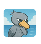 海のハシビロコウ@SFW（個別スタンプ：23）