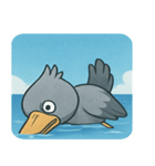 海のハシビロコウ@SFW（個別スタンプ：24）