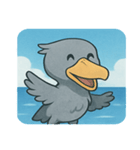 海のハシビロコウ@SFW（個別スタンプ：25）