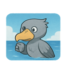 海のハシビロコウ@SFW（個別スタンプ：31）