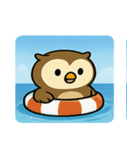 海のフクロウ@SFW（個別スタンプ：7）