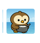 海のフクロウ@SFW（個別スタンプ：10）