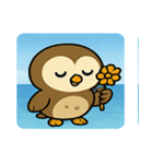 海のフクロウ@SFW（個別スタンプ：11）