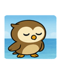 海のフクロウ@SFW（個別スタンプ：12）