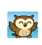 海のフクロウ@SFW（個別スタンプ：17）