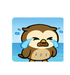 海のフクロウ@SFW（個別スタンプ：21）