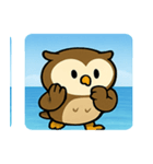 海のフクロウ@SFW（個別スタンプ：26）