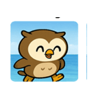 海のフクロウ@SFW（個別スタンプ：27）