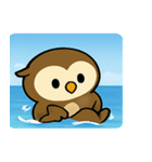 海のフクロウ@SFW（個別スタンプ：28）