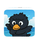 海のカラス@SFW（個別スタンプ：8）