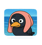 海のカラス@SFW（個別スタンプ：11）