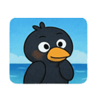 海のカラス@SFW（個別スタンプ：14）