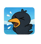 海のカラス@SFW（個別スタンプ：16）