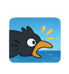 海のカラス@SFW（個別スタンプ：17）