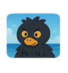 海のカラス@SFW（個別スタンプ：31）