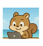 海のリス@SFW（個別スタンプ：10）