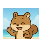 海のリス@SFW（個別スタンプ：21）