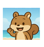 海のリス@SFW（個別スタンプ：25）