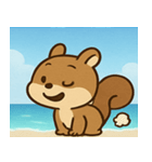 海のリス@SFW（個別スタンプ：32）
