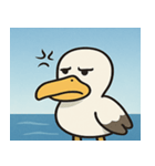 海のペリカン@SFW（個別スタンプ：1）