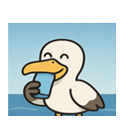 海のペリカン@SFW（個別スタンプ：3）
