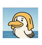 海のペリカン@SFW（個別スタンプ：7）