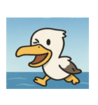海のペリカン@SFW（個別スタンプ：14）