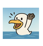 海のペリカン@SFW（個別スタンプ：16）