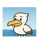 海のペリカン@SFW（個別スタンプ：17）
