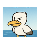 海のペリカン@SFW（個別スタンプ：24）