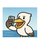 海のペリカン@SFW（個別スタンプ：25）