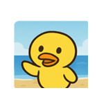 海のヒヨコ2@SFW（個別スタンプ：1）