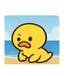 海のヒヨコ2@SFW（個別スタンプ：4）