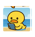 海のヒヨコ2@SFW（個別スタンプ：7）