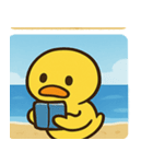 海のヒヨコ2@SFW（個別スタンプ：8）