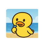 海のヒヨコ2@SFW（個別スタンプ：9）