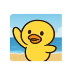 海のヒヨコ2@SFW（個別スタンプ：25）