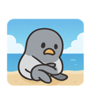 海のハト@SFW（個別スタンプ：8）