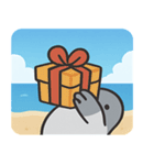 海のハト@SFW（個別スタンプ：12）