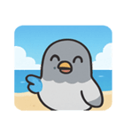 海のハト@SFW（個別スタンプ：17）