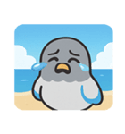海のハト@SFW（個別スタンプ：21）