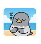 海のハト@SFW（個別スタンプ：23）