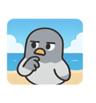 海のハト@SFW（個別スタンプ：24）