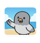 海のハト@SFW（個別スタンプ：25）