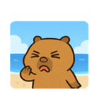 海のカピバラ2@SFW（個別スタンプ：2）