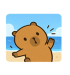 海のカピバラ2@SFW（個別スタンプ：7）